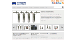 Desktop Screenshot of microdyneproducts.com